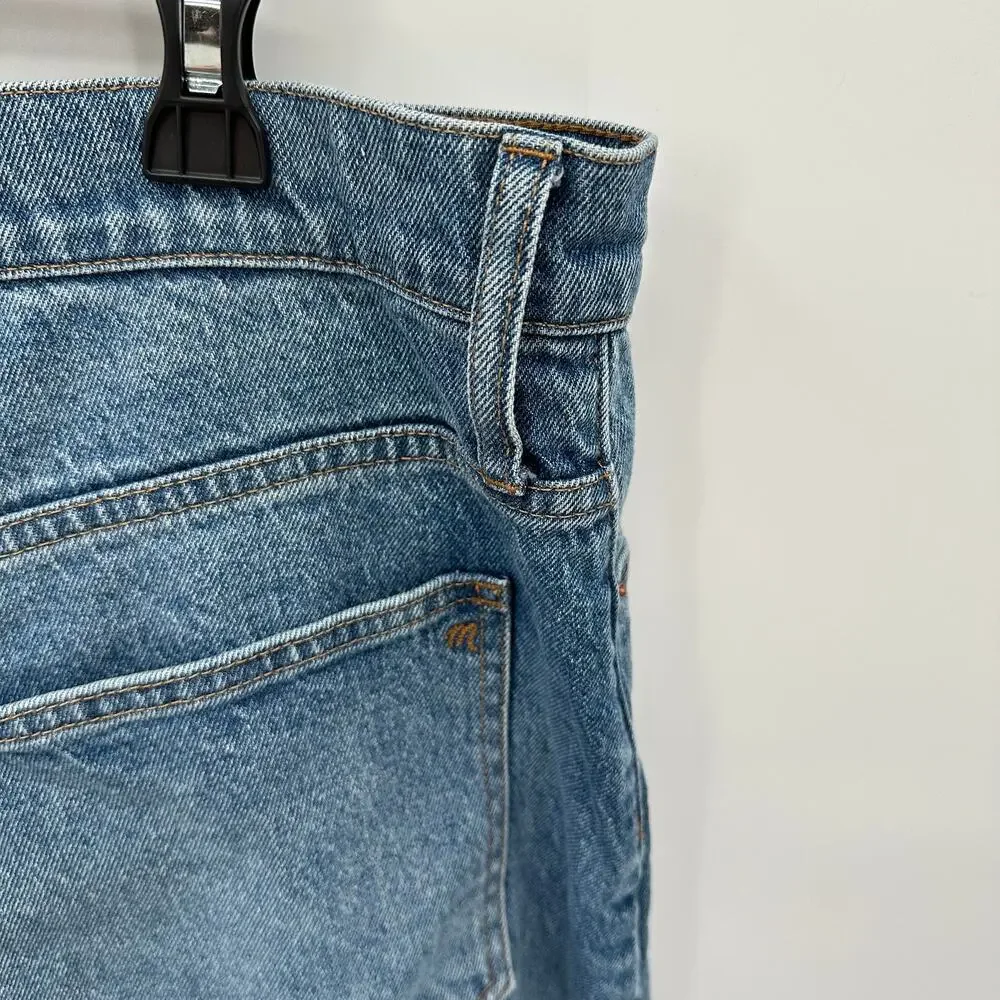 MADEWELL The Perfect Jean Short in Burnett Wash: TENCEL™ Lyocell Edition // 33
